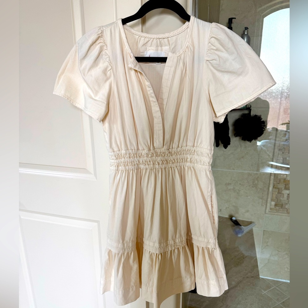 Anthro Linen Dress